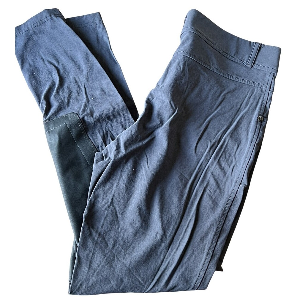 Kerritts Equestrian womens ridding Pant size M legging fitted inner leg Patch BP